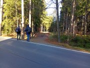 Po asi 300 metrech doprava na žlutou.